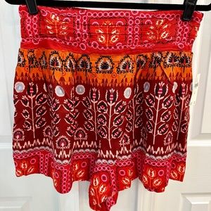 Anthropologie multi-colored Shorts